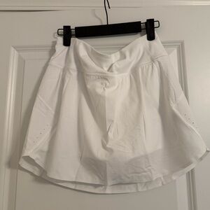 NEW Athleta White Tennis Skort